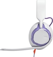 JBL QTUM250WHT Vezetékes Gamer Fejhallgató Headset - Fehér/Lila