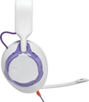 JBL QTUM250WHT Vezetékes Gamer Fejhallgató Headset - Fehér/Lila