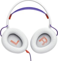 JBL QTUM250WHT Vezetékes Gamer Fejhallgató Headset - Fehér/Lila