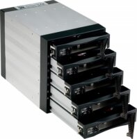Fantec SNT-BA3151-1 5x 3.5" SAS/SATA HDD Backplane - Fekete