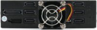Fantec MR-SA1262-12G SAS/SATA 6x 2.5" HDD/SSD Backplane Modul - Fekete