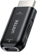 Unitek V1187BBK01 USB-C apa - HDMI 4K 60Hz anya Adapter - Fekete