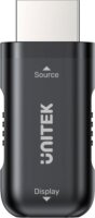 Unitek V1187BBK01 USB-C apa - HDMI 4K 60Hz anya Adapter - Fekete