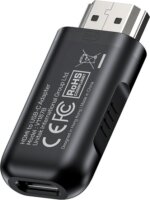 Unitek V1187BBK01 USB-C apa - HDMI 4K 60Hz anya Adapter - Fekete