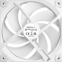 DEEPCOOL FD12 WH V2 120mm PWM Rendszerhűtő Ventilátor - Fehér