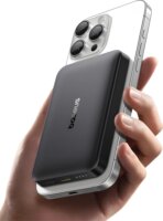 Baseus EnerFill FM12 Qi2 Mágneses Wireless Powerbank 10000mAh 22.5W + USB-C kábel 0,3m - Fekete