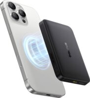 Baseus EnerFill FM12 Qi2 Mágneses Wireless Powerbank 10000mAh 22.5W + USB-C kábel 0,3m - Fekete