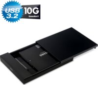 Fantec PL-25U31 2.5" USB-C 3.2 Gen 2 Külső HDD/SSD ház - Fekete