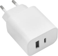 Maxlife MXTC-06 USB-C / USB-A Hálózati Töltő Adapter 20W - Fehér