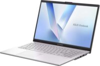 Asus VivoBook Go E1504TA-BQ184WS Laptop Ezüst (15,6" / Intel N150 / 8GB / 128GB M.2 SSD / Win 11 Home)