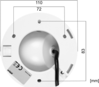 Dahua HAC-HDW1249X-A-PRO-0280B-DIP Kültéri / beltéri Analóg Dome kamera - Fehér