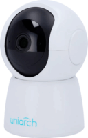 Uniarch UHO-S2E-M3 Smart Wifi 3MP 360° forgatható kültéri Okos Kamera - Fehér