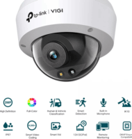 TP-Link VIGI C230 3MP UltraHD Okos Dóm Kamera - Fehér