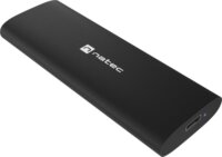 Natec NKZ-2286 M.2 NVMe USB-C 3.2 Gen 2 Külső SSD ház - Fekete
