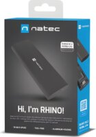 Natec NKZ-2286 M.2 NVMe USB-C 3.2 Gen 2 Külső SSD ház - Fekete