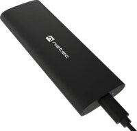 Natec NKZ-2286 M.2 NVMe USB-C 3.2 Gen 2 Külső SSD ház - Fekete