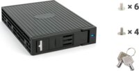 Fantec MR-25 2.5" - 3,5" HDD/SSD Hot-Swap Beépítő Keret - Fekete