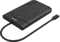 Unitek Y-3036A DiskGuard Raiden 2.5" USB-C Külső HDD/SSD ház - Fekete