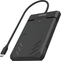 Unitek Y-3036A DiskGuard Raiden 2.5" USB-C Külső HDD/SSD ház - Fekete