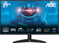 AOC 27" Q27B36X 16:9 QHD IPS LED Gaming Monitor - Fekete