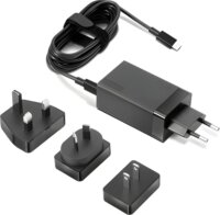 Lenovo G0A6N065WW USB-C Utazó Hálozati Töltő Adapter 65W + USB-C Kábel 1.8m + Hordtáska - Fekete