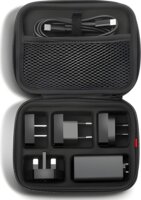 Lenovo G0A6N065WW USB-C Utazó Hálozati Töltő Adapter 65W + USB-C Kábel 1.8m + Hordtáska - Fekete