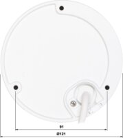 Hikvision DS-2CD1743G2-LIZU 2.8-12MM 4MP Okos Dóm Kamera - Fehér