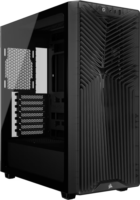 Corsair 3200D RS Midi Torony Számítógépház + 4db 120mm ventilátor - Fekete