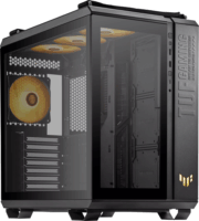 ASUS TUF Gaming GT502 Plus 750W Midi Torony Számítógépház + 7db 120mm ventilátor - Fekete