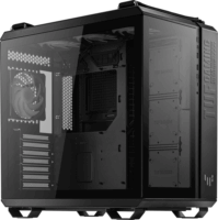 ASUS TUF Gaming GT502 Plus 650W Midi Torony Számítógéphéz + 7db 120mm ventilátor - Fekete