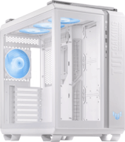 ASUS TUF Gaming GT502 Plus 850W Midi Torony Számítógépház + 7db 120mm ventilátor - Fehér