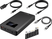 Sandberg 421-27 Multifunkciós Powerbank 20000mAh 100W - Fekete
