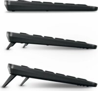 Cherry JD-8570DE-2 Stream Ultimate Bluetooth + Wireless / Vezetékes Billentyűzet + Egér DE - Fekete