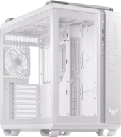 ASUS TUF Gaming GT502 Plus 750W Midi Torony Számítógépház + 7db 120mm ventilátor - Fehér