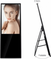 Digital Totem 43" Superslim E-poster 16:9 4K UltraHD IPS hordozható Digitális kijelző