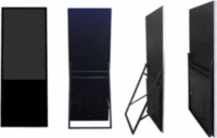 Digital Totem 43" Superslim E-poster 16:9 4K UltraHD IPS hordozható Digitális kijelző
