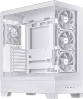 ASUS A31 Plus 850W Midi Torony Számítógépház + 4db 120mm ventilátor - Fehér
