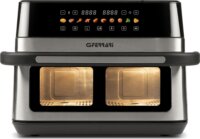 G3 Ferrari G10223 AirFryer Forrólevegős sütő 2x6L 2200 Watt - Fekete / Inox