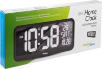 Maclean GB214 LCD Digitális óra hőmérséklet kijelzővel 37x17cm - Fekete