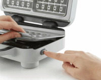 Breville DuraCeramic VST072X Gofrisütő 850 W - Ezüst