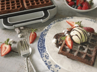 Breville DuraCeramic VST072X Gofrisütő 850 W - Ezüst