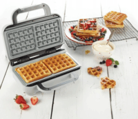 Breville DuraCeramic VST072X Gofrisütő 850 W - Ezüst