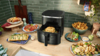 Bosch MAFS2671B Serie 6 AirFryer Forrólevegős sütő 7.2 L1800 Watt - Fekete