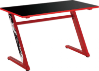 White Shark ZZ Gamer asztal 120 x 60 x 72,5 cm - Fekete/Piros
