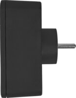 Maclean MCE249 F/B 2x USB-A + 2x USB-C Hálózati Elosztó 2 aljzatos - Fekete