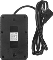 Maclean MCE392 B 3x USB-A Hálózati Elosztó 4 aljzatos 1.5m - Fekete