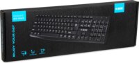 iBox IKC2010B Eris USB Billentyűzet ENG - Fekete