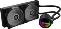 GENESIS NLG-2319 PWM Univerzális CPU vízhűtés - Fekete