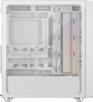 Corsair 3200D RS ARGB Midi Torony Számítógépház + 4db 120mm ventilátor - Fehér