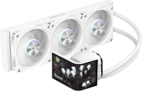 Krux HydroArc 360 PWM Univerzális CPU Vízhűtés - Fehér